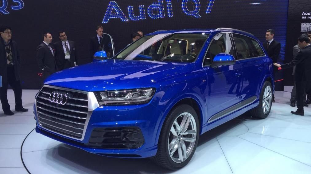 Новый Audi Q7 дебютировал в Детройте Новый Audi Q7 дебютировал в Детройте