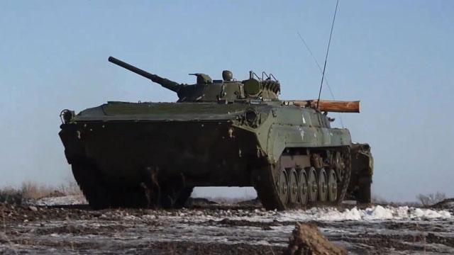 Бойовики під Луганськом проводять військові навчання