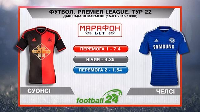 Матч дня. "Суонси" – "Челси" Матч дня. "Суонси" – "Челси"