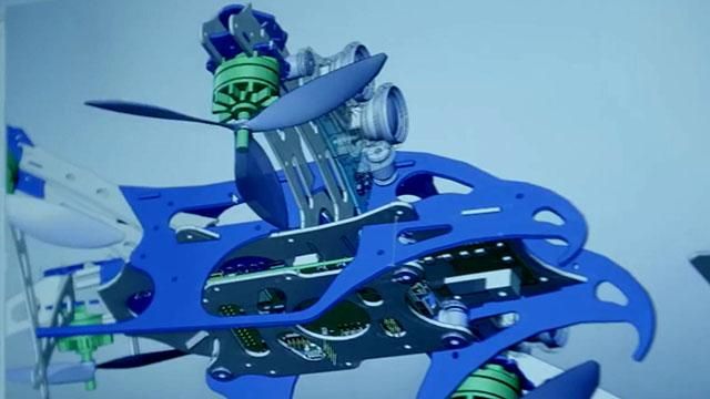 Робот-дрон от американских разработчиков