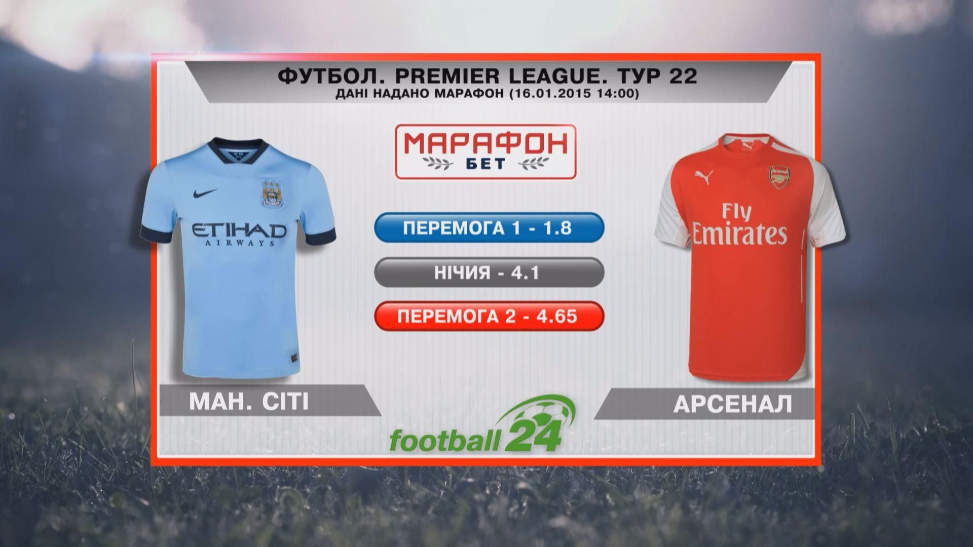 Матч дня "Манчестер Сити" - "Арсенал" Матч дня "Манчестер Сити" - "Арсенал"