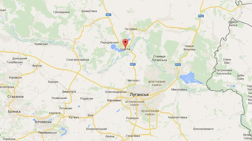 В Счастье закрыт пропускной пункт из-за постоянных обстрелов В Счастье закрыт пропускной пункт из-за постоянных обстрелов