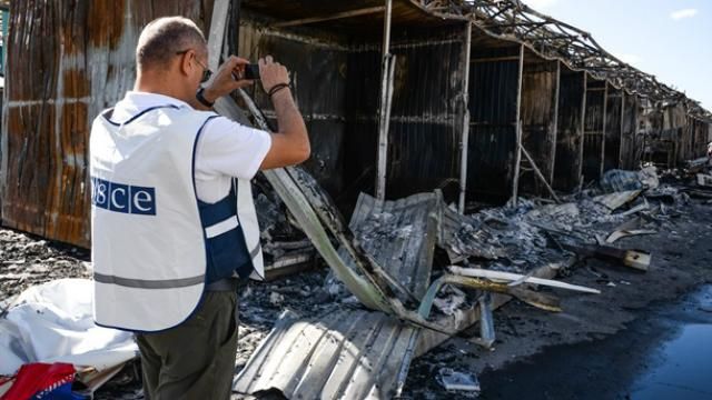 Спостерігачів ОБСЄ обстріляли у Чермалику Спостерігачів ОБСЄ обстріляли у Чермалику