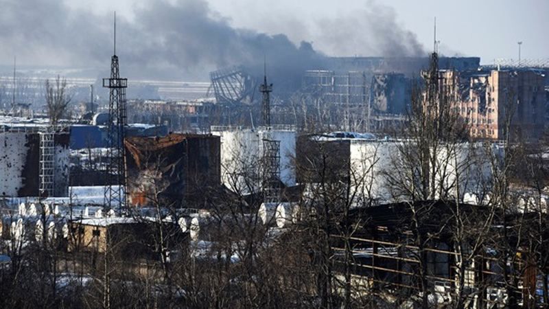 В районе донецкого аэропорта идут активные бои (Онлайн-трансляция)