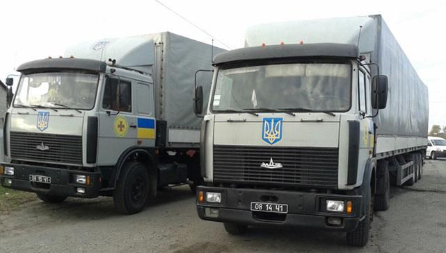 На схід України відправлять 330 тонн гуманітарної допомоги