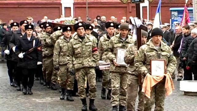 Поховали командира, що жертвуючи собою врятував своїх бійців Поховали командира, що жертвуючи собою врятував своїх бійців