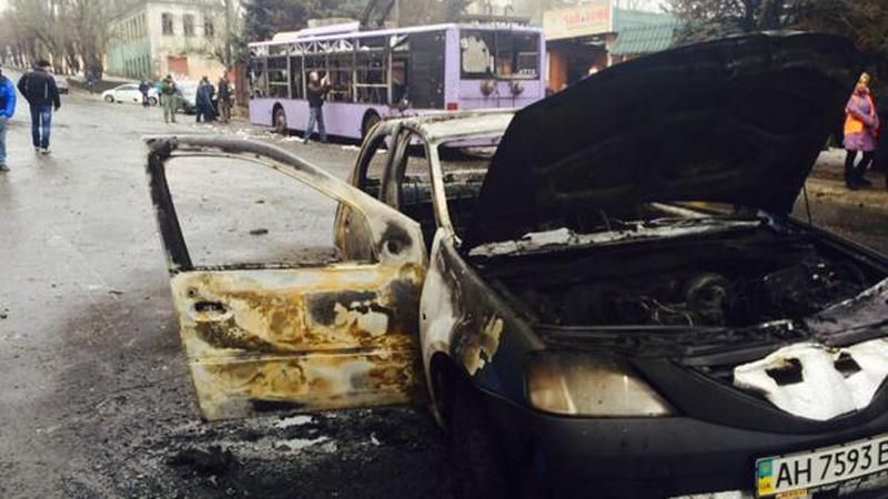 Обстріл зупинки терористи вели з житлових масивів Донецька, — Міноборони Обстріл зупинки терористи вели з житлових масивів Донецька, — Міноборони