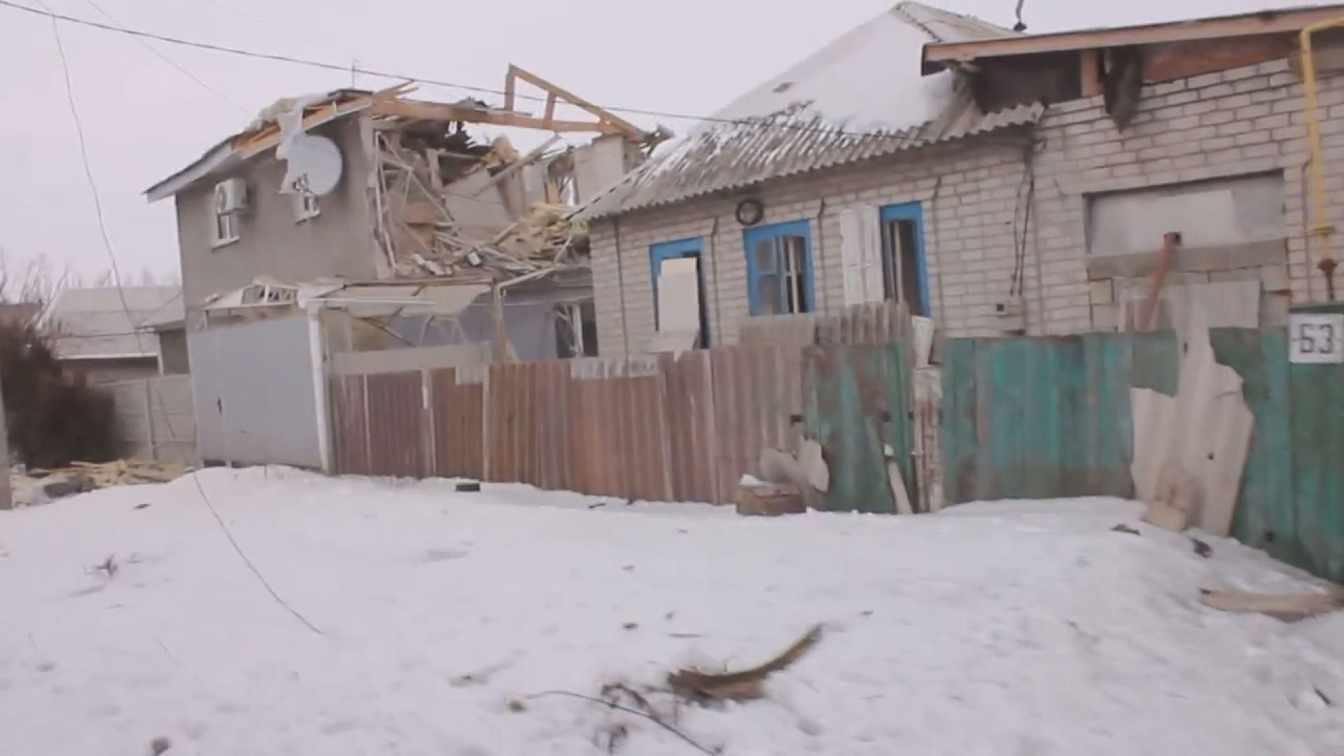 У Куйбишевському районі Донецька великі руйнування