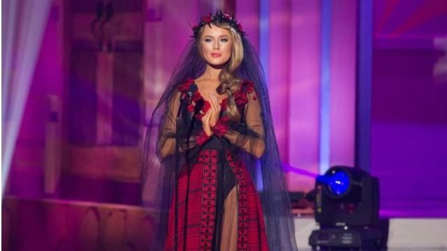 Зрители не оценили "Невесту войны": украинка не прошла в финал конкурса Мисс Вселенная