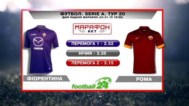 Матч дня. "Фиорентина" против "Ромы" Матч дня. "Фиорентина" против "Ромы"