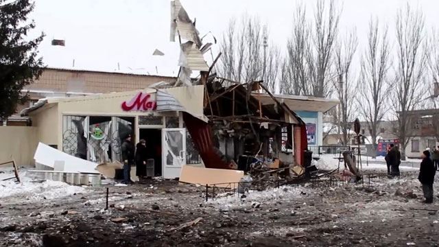 Дебальцеве обстріляли з "Градів"