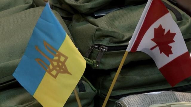 Украина от Канады получила персональные военные аптечки