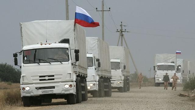 Дванадцятий гумконвой від Путіна вже прямує на Донбас