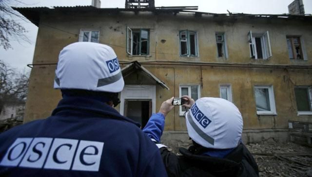 ОБСЕ пожаловалась на сепаратистов, которые блокируют работу ее миссии на Донбассе