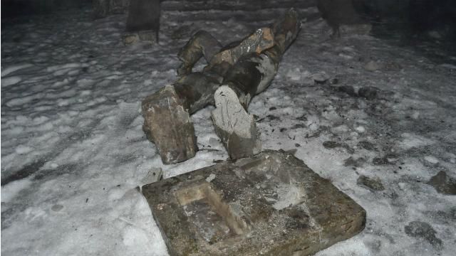 В Запорожье одним Лениным меньше В Запорожье одним Лениным меньше