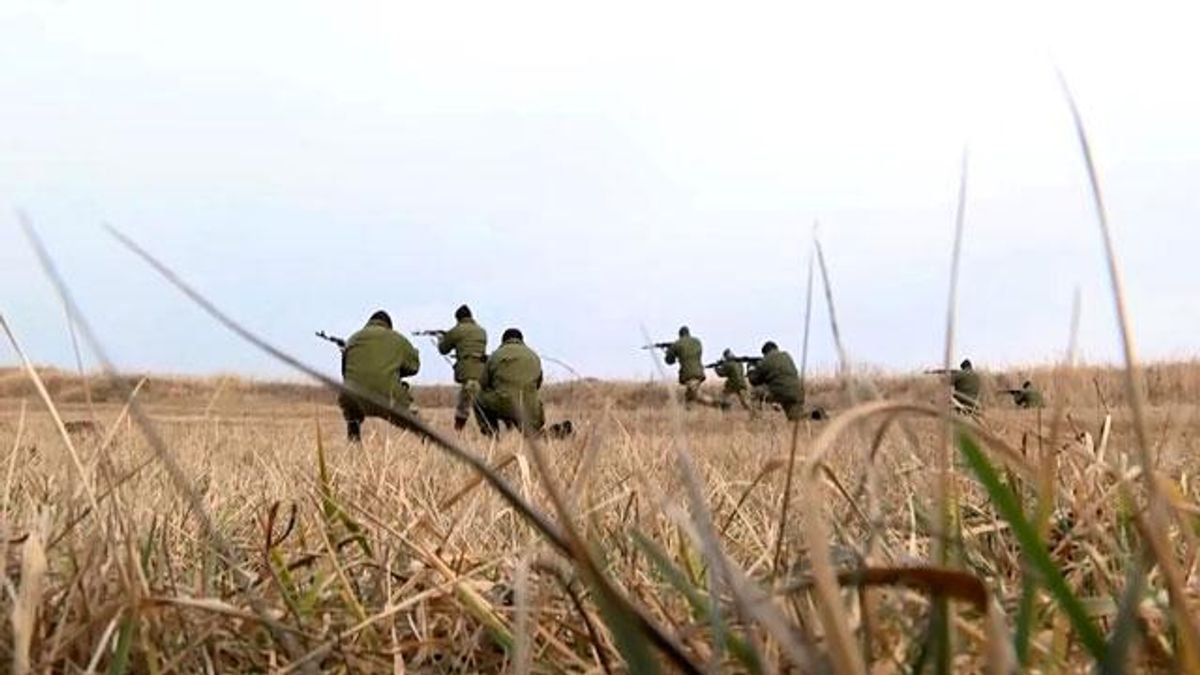 Як на Львівщині тренуються мобілізовані призовники Як на Львівщині тренуються мобілізовані призовники