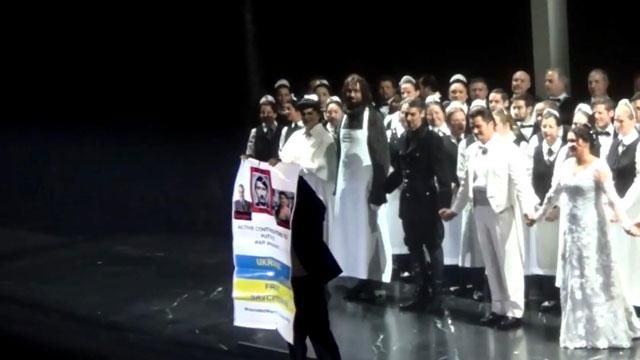 В Нью-Йорку пройшов протест проти "друзів Путіна" В Нью-Йорку пройшов протест проти "друзів Путіна"