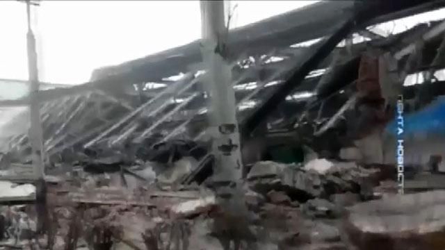 У Ясинуватій внаслідок обстрілу постраждав Машинобудівний завод