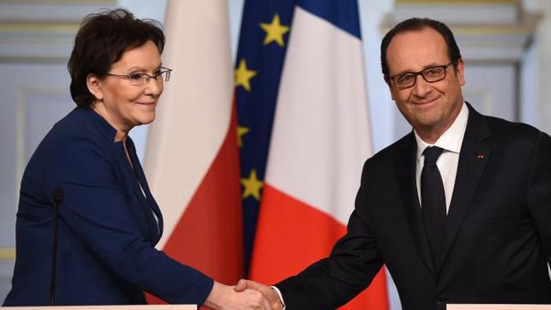 Франция и Польша просят ЕС пересмотреть отношения с Россией из-за ее действий в Украине