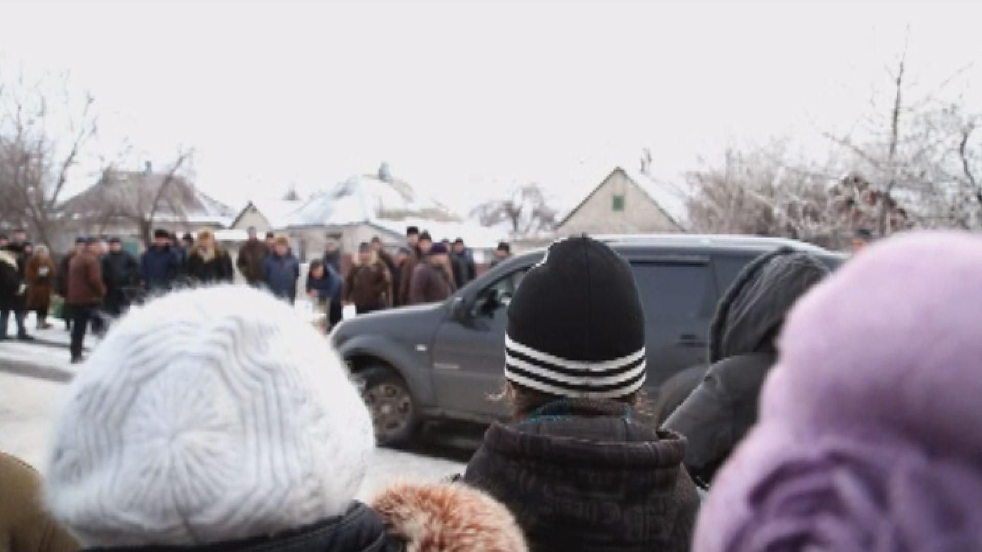 Из Дебальцево начали эвакуацию мирных жителей