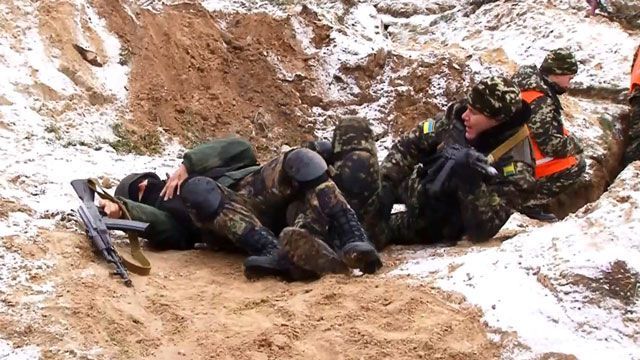 На Львівщині прикордонників вчать виживати за натівськими стандартами На Львівщині прикордонників вчать виживати за натівськими стандартами