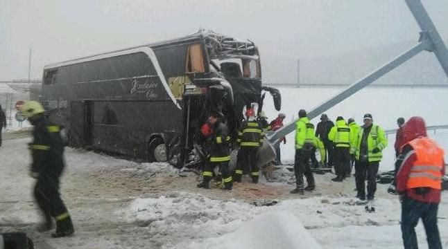 Автобус з українцями потрапив у ДТП в Словаччині: є загиблі 
