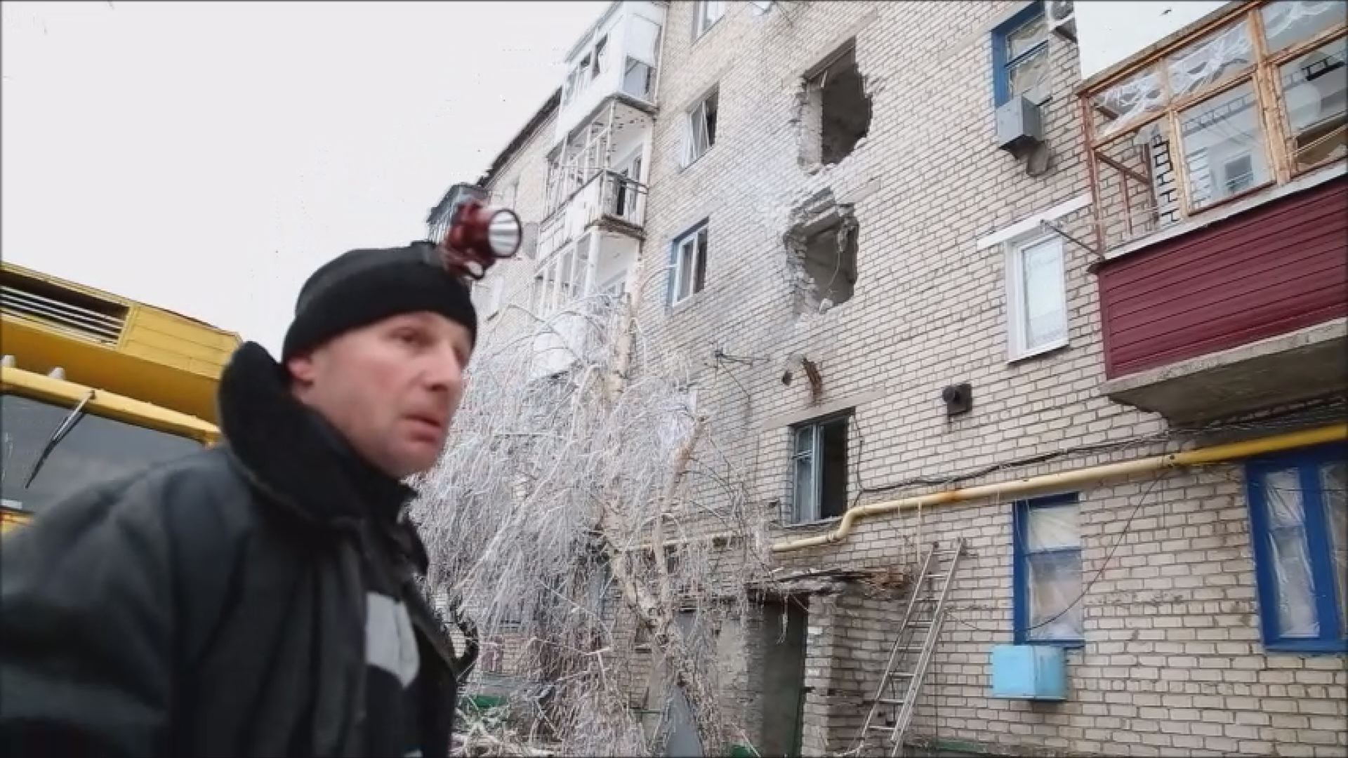 Город Попасная страдает от массированных обстрелов