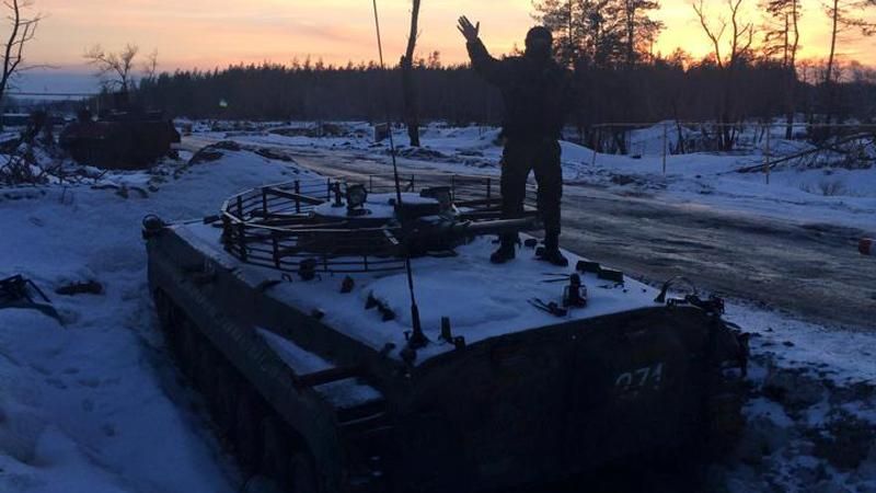 Враг бьет "Градами" по Дебальцево, силы АТО наносят боевикам существенные потери