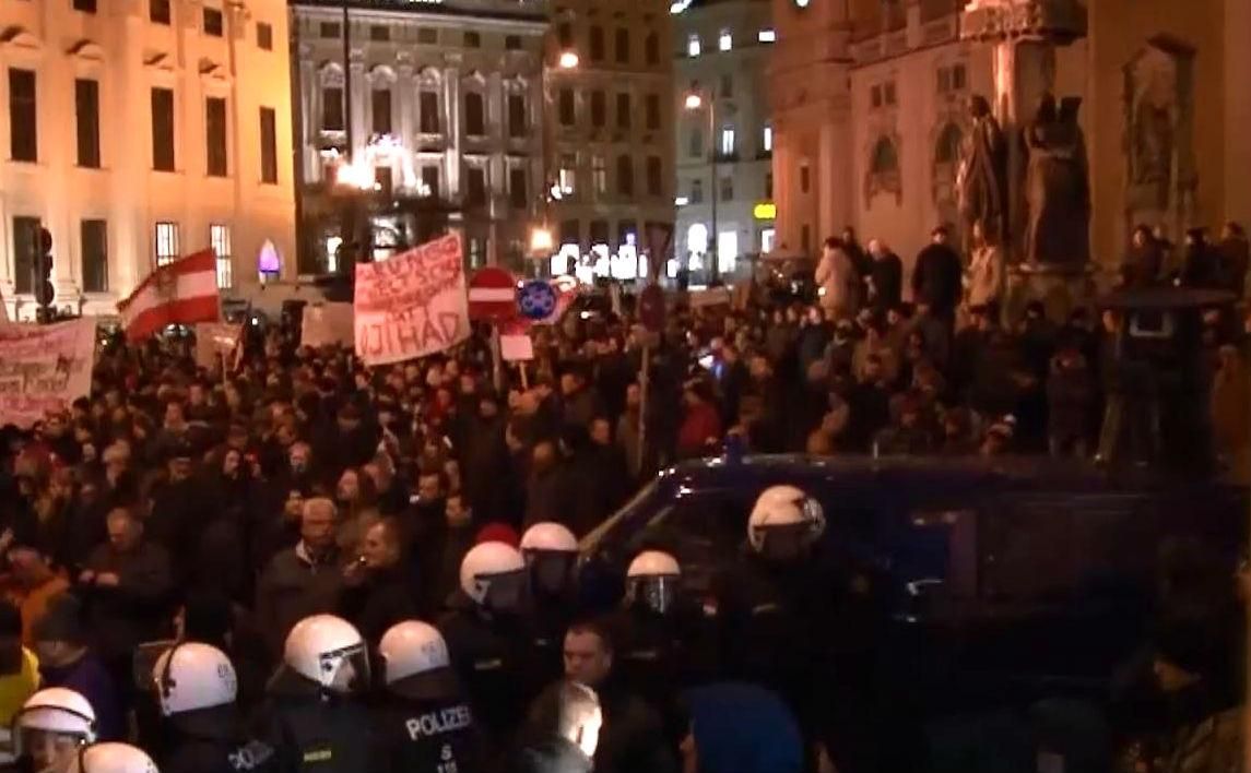 В Австрії пройшли протести проти "ісламізації" населення