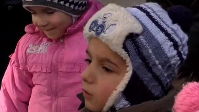 В Киев прибыли переселенцы из Дебальцево и Горловки В Киев прибыли переселенцы из Дебальцево и Горловки