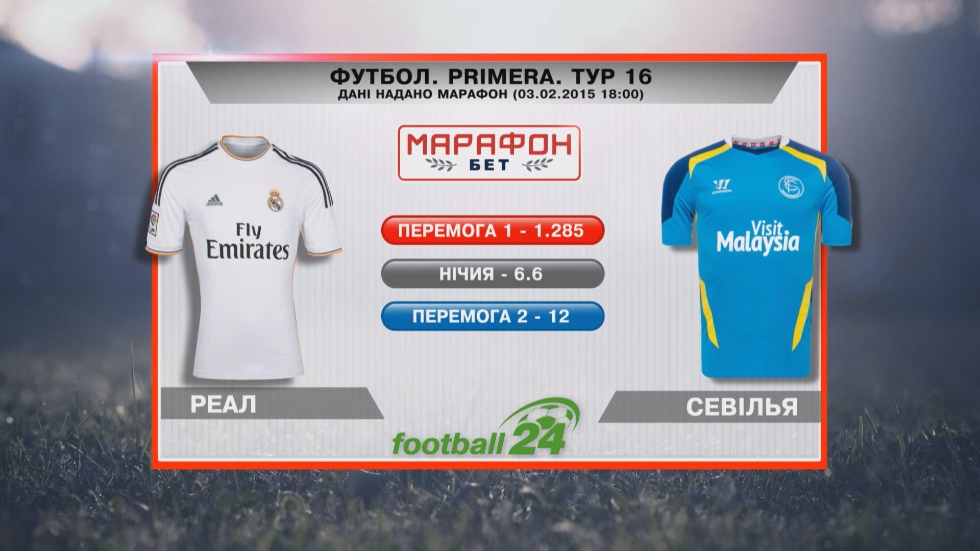 Матч дня. "Реал" проти "Севільї" Матч дня. "Реал" проти "Севільї"