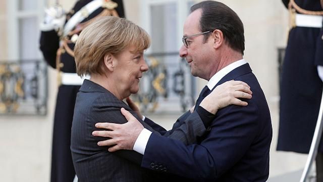 Сегодня в Киев прибудут Меркель и Олланд Сегодня в Киев прибудут Меркель и Олланд