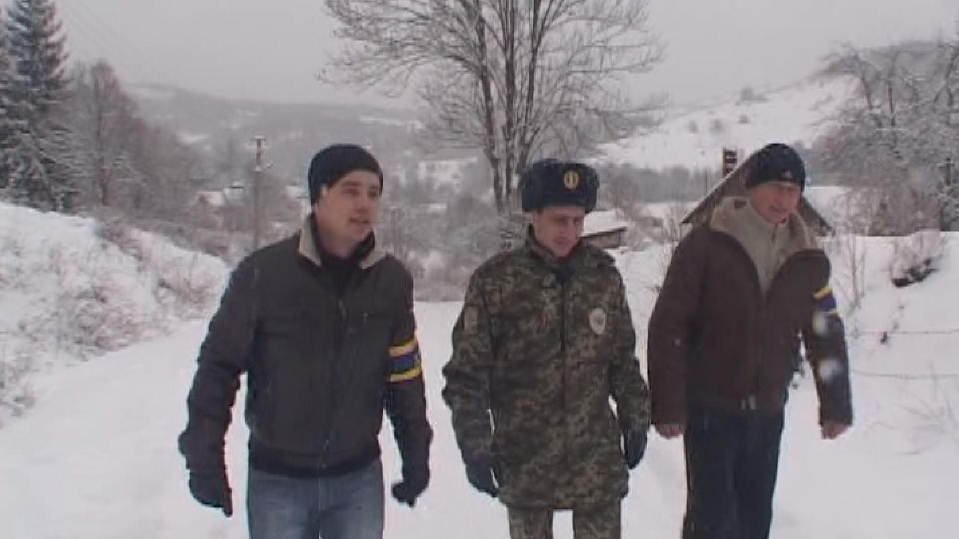 На Закарпатті кордон охороняють місцеві жителі На Закарпатті кордон охороняють місцеві жителі