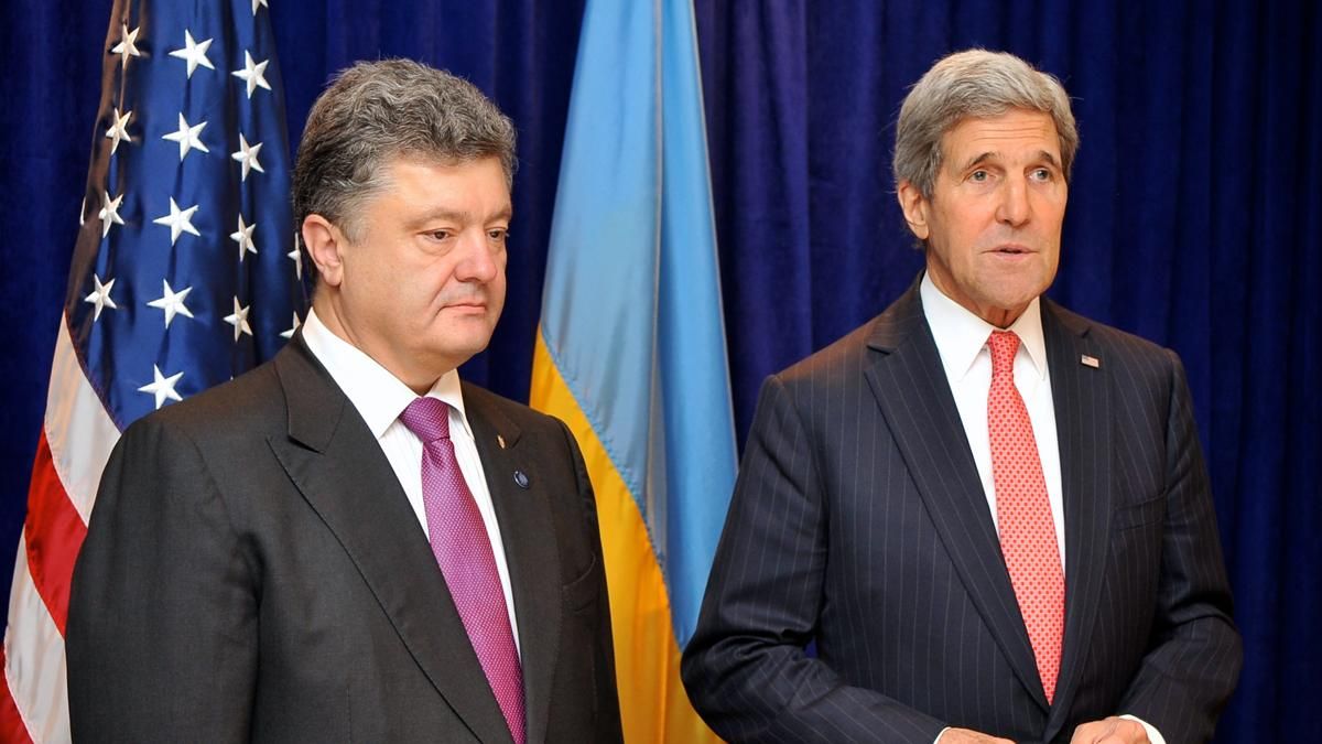 Совместное заявление Порошенко и Керри (Онлайн) Совместное заявление Порошенко и Керри (Онлайн)