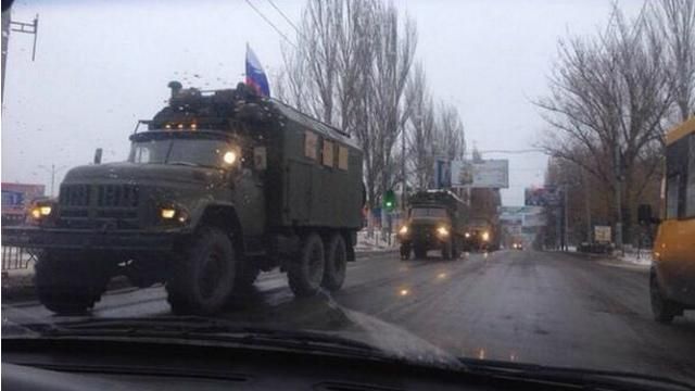 Бійці АТО знищили вантажівку з боєприпасами терористів Бійці АТО знищили вантажівку з боєприпасами терористів