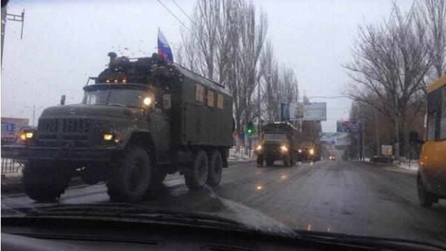 Бойцы АТО уничтожили грузовик с боеприпасами террористов