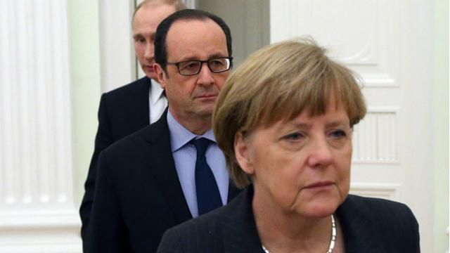 Експерти Олланда і Меркель працюють в Москві над текстом "мирного плану", — ЗМІ