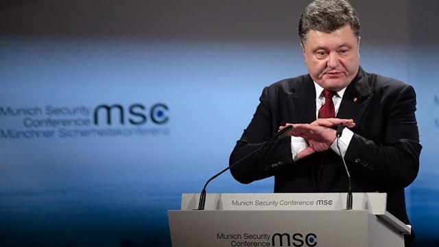 Порошенко заверил, что Украина не будет использовать вооружение для нападения
