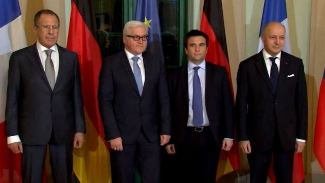 Сегодня в Берлине встретятся главы МИД Украины, России, Франции и Германии