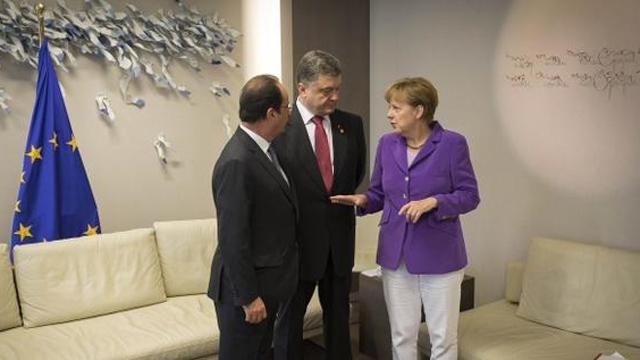 Перемовини "нормандської четвірки" розпочались у вузькому форматі Перемовини "нормандської четвірки" розпочались у вузькому форматі