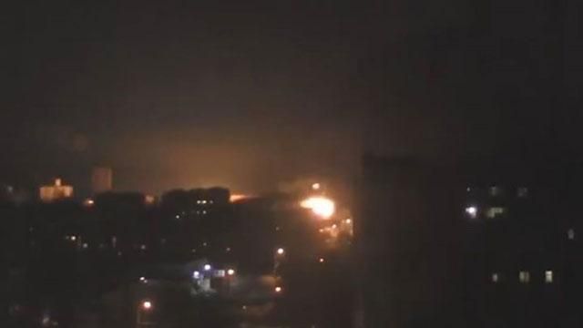 Террористы обстреляли жилые кварталы Луганска