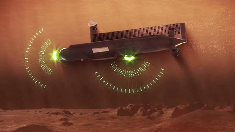 NASA показало атомную субмарину, которую планирует отправить на спутник Сатурна
