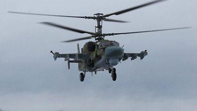 Російський вертоліт порушив повітряний простір України Російський вертоліт порушив повітряний простір України