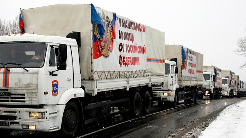 14-й російський "гумконвой" — уже на кордоні з Україною