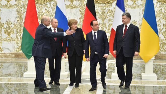 "Нормандська четвірка" обговорила перемир'я і обстріл Дебальцевого "Нормандська четвірка" обговорила перемир'я і обстріл Дебальцевого