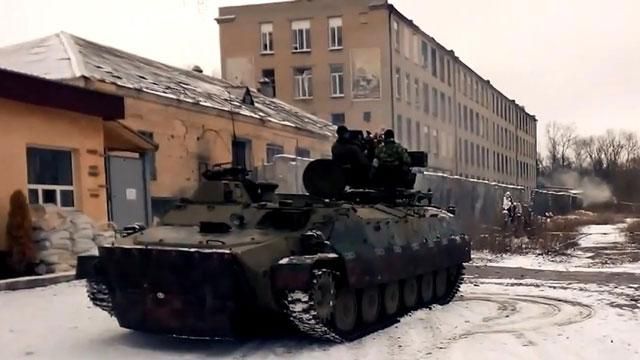 Терористи обстріляли українські позиції з артилерійського тягача
