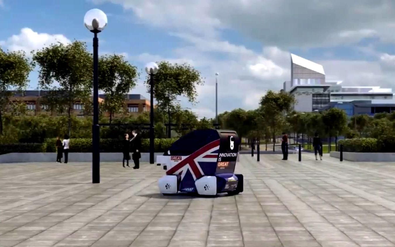 Інновації. Прототип розумного автомата, безпілотний електромобіль для таксі Інновації. Прототип розумного автомата, безпілотний електромобіль для таксі