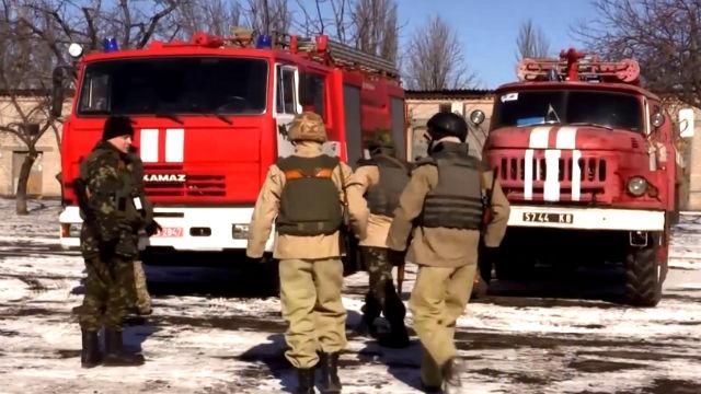 В АТО создали военную службу пожарной безопасности