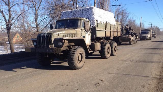 З району Дебальцевого вийшло 100% сил АТО, — МВС Донецької області