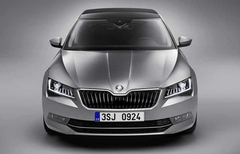 Skoda рассекретила новый Superb Skoda рассекретила новый Superb